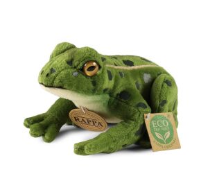 Rappa Plyšová žaba 19 cm ECO-FRIENDLY